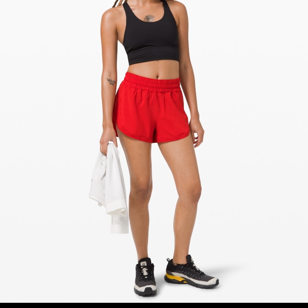 Lululemon HR tracker shorts